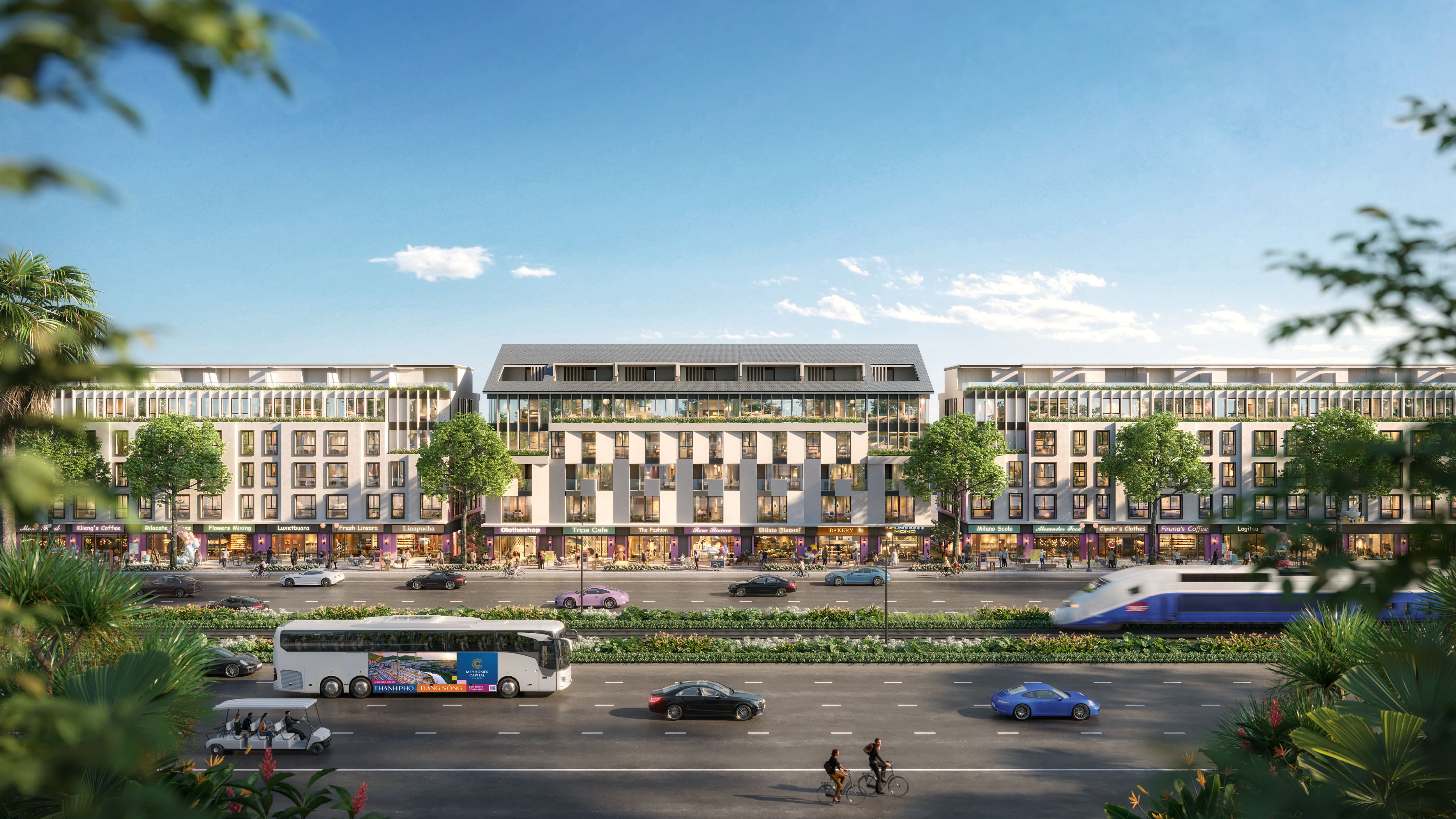 Cần thuê nhà liền kề nguyên bản 4 tầng đầy đủ nội thất - Có thể KD The Infinity Meyhomes Phú Quốc